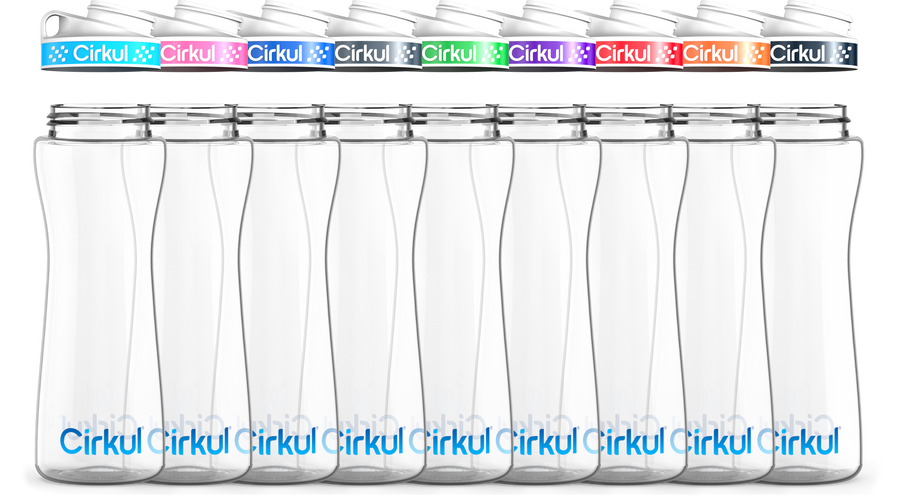 Reward: 22oz. Plastic Bottle & Comfort Grip Lid
